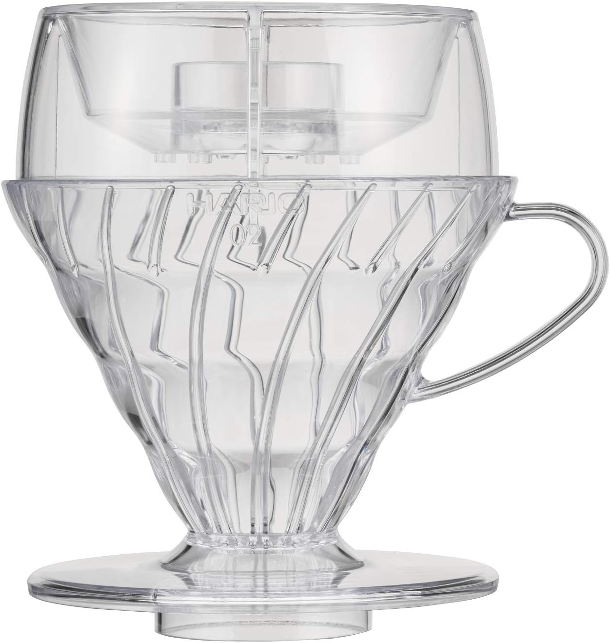 Hario V60 Drip-Assist Set, Size 02, Clear