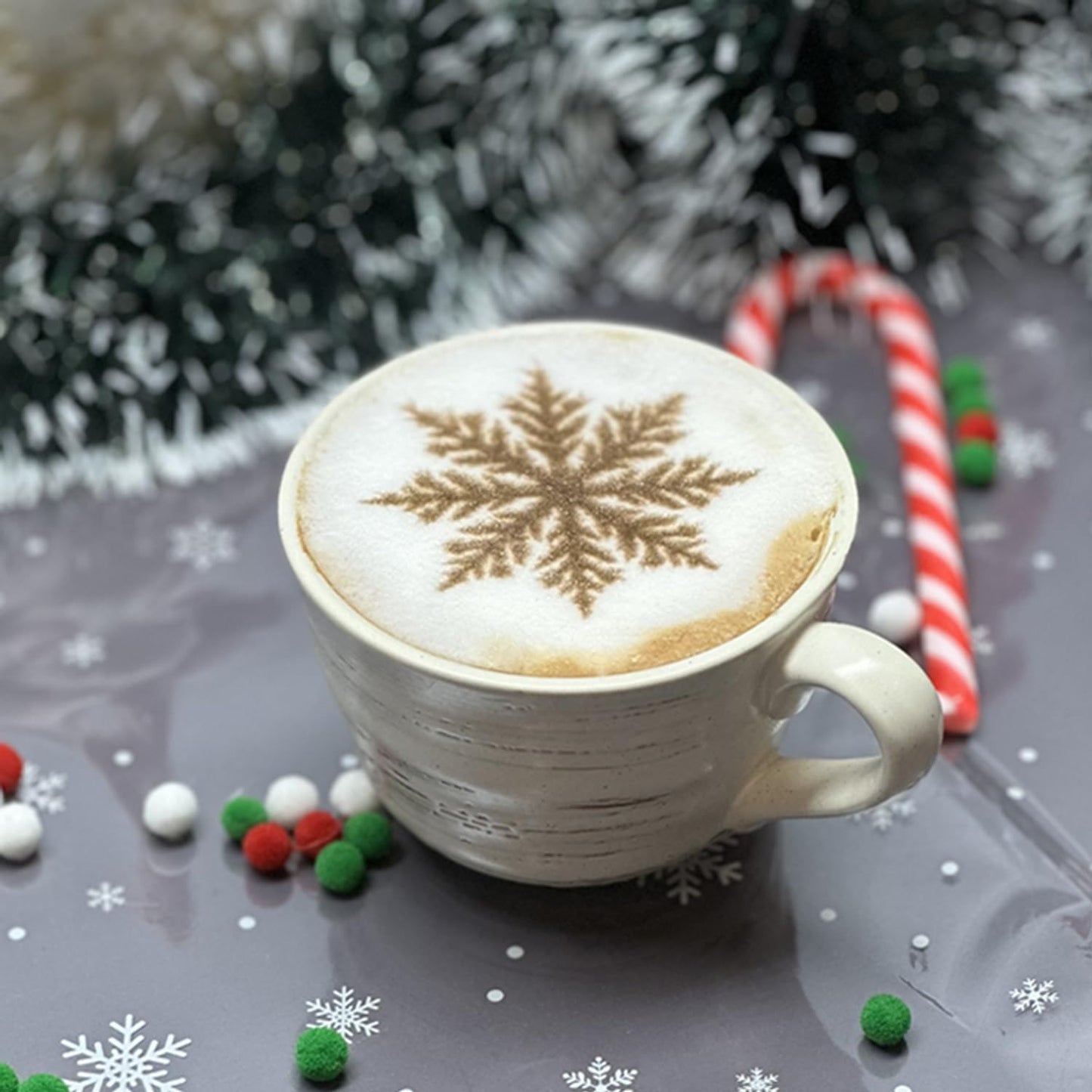 Coffee Latte Art Machine EB-Pro Customized Photo Selfie Printing with Camera Cake Desserts DIY Personalized Decoration for Cafes Bars Museums, Brown FancyBox - White