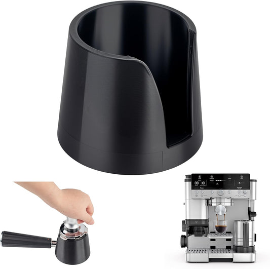 Coffee Tamper Base for Ninja Luxe Cafe Espresso ES601, Portafilter Holder Tamp Station and Coffee Powder Dosing Rings Funnel for Ninja Cafe Accessories, Sturdy Non-slip for Home Espresso Coffee