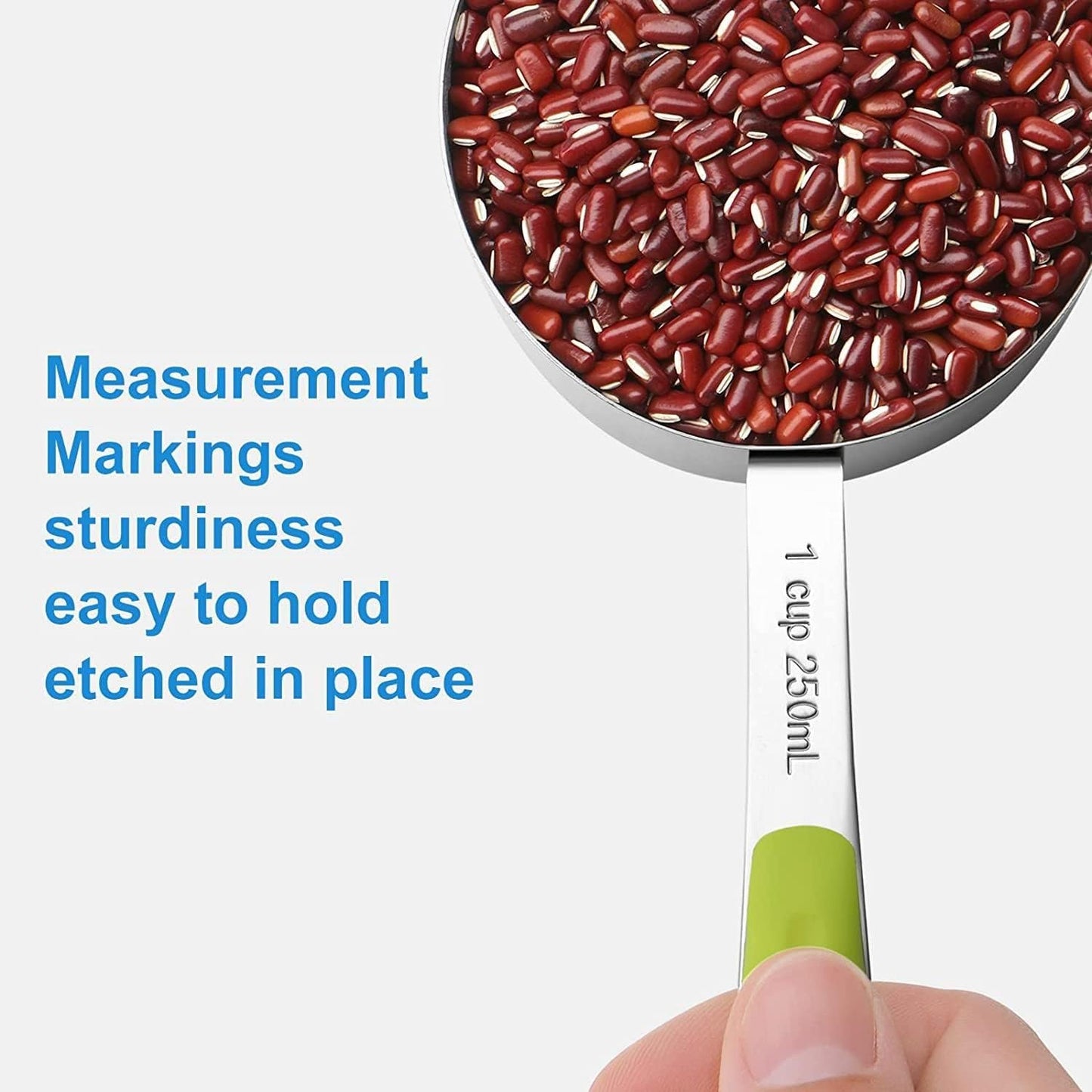 Stainless Steel Measuring Cups Set (8Cups)