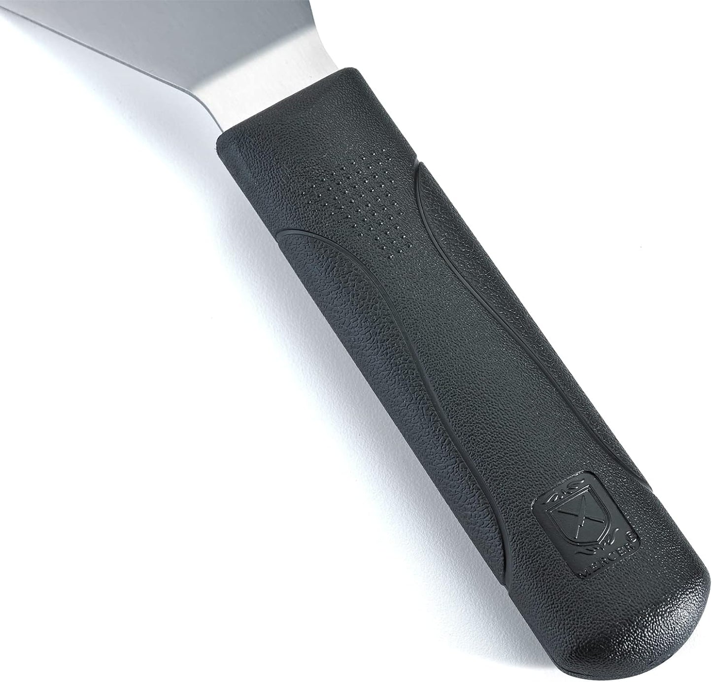 Mercer Culinary Millennia Turner, 4 Inch by 2-1/2 Inch Blade, Black Handle