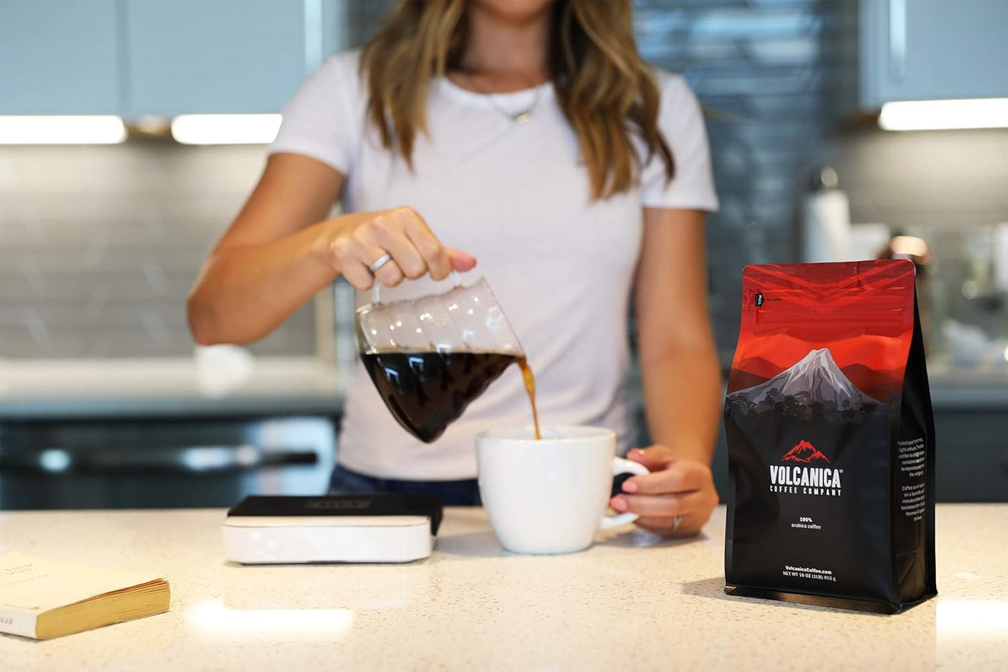 Costa Rican Coffee, Natural Process, Ground, Fresh Roasted, 16-ounce