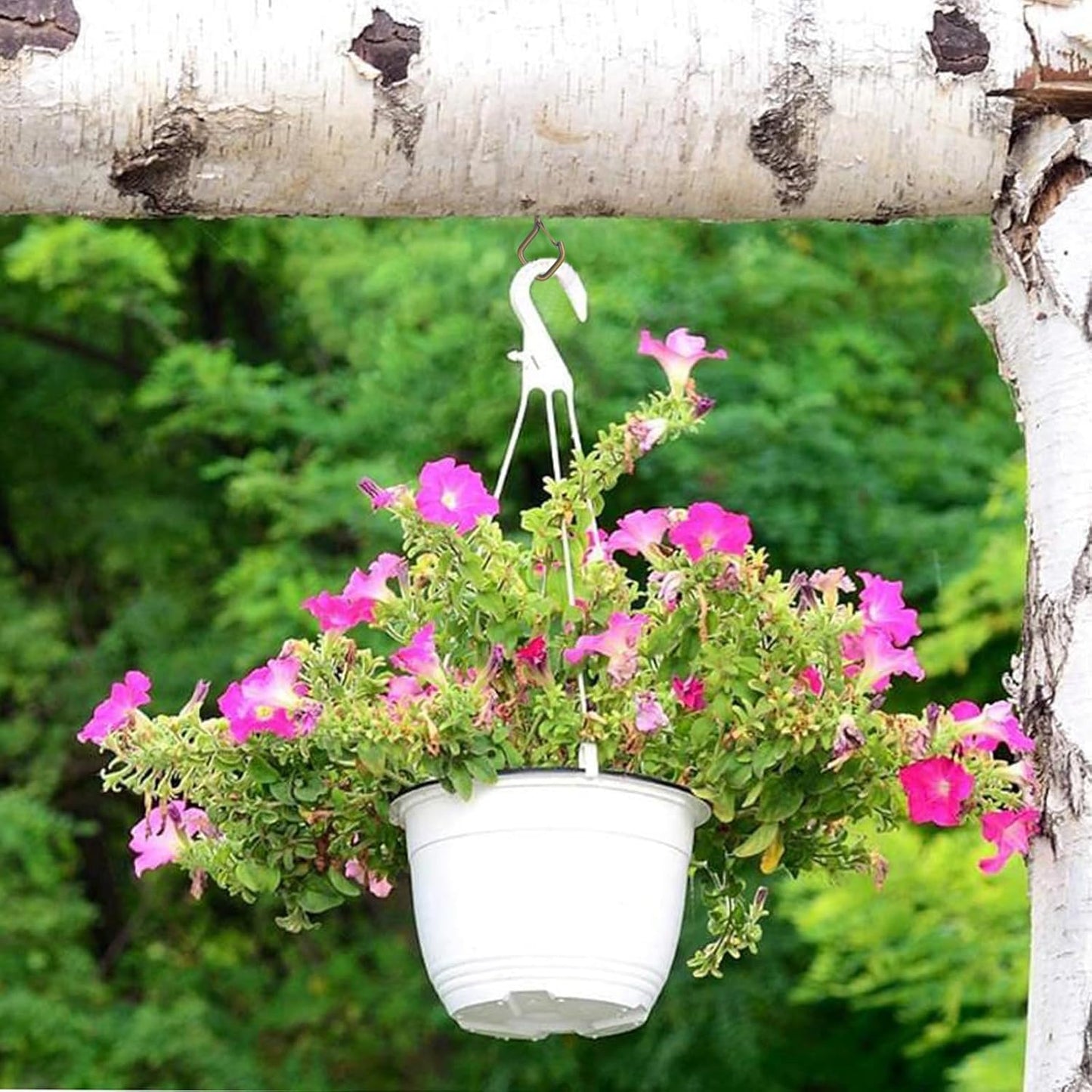 100 PCS Bronze Eye Screw Hooks for Hanging Heavy Duty with Safety Buckle.Metal Ceiling Hooks for Hanging Plants Cup Wind Chime Bird Feeders Patio Lights at Indoor&Outdoor