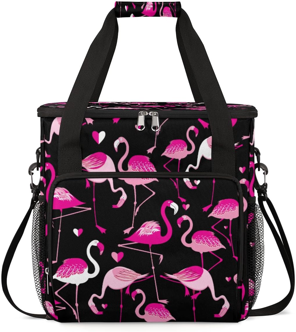 cfpolar Coffee Maker Storage Bag, Waterproof Travel Carrying Storage Tote Bag Organizer Case, Compatible with K-Mini or K-Mini Plus, And Suitable for Other Accessories， With Pockets for K-Cup Pods