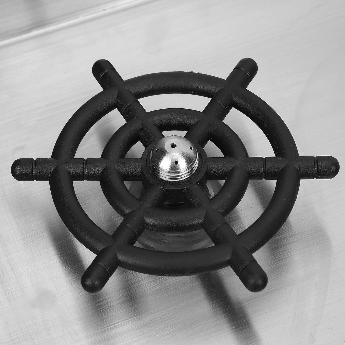 Fdit G1/2 Automatic Stainless Steel Cup Washer Cleaner Machine Rinser Pitcher Drain and Drip Tray Glass Rinser for Hotel Bar Pub Restaurant(2#)