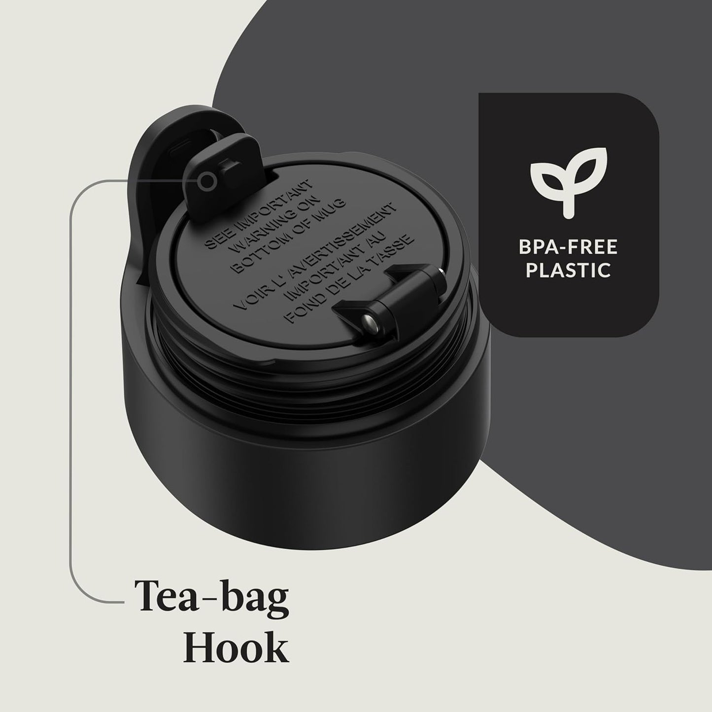 Contigo West Loop 3.0 Stainless Steel Insulated Travel Mug, Leak Proof with AutoSeal Lid, 24oz, Matte Black