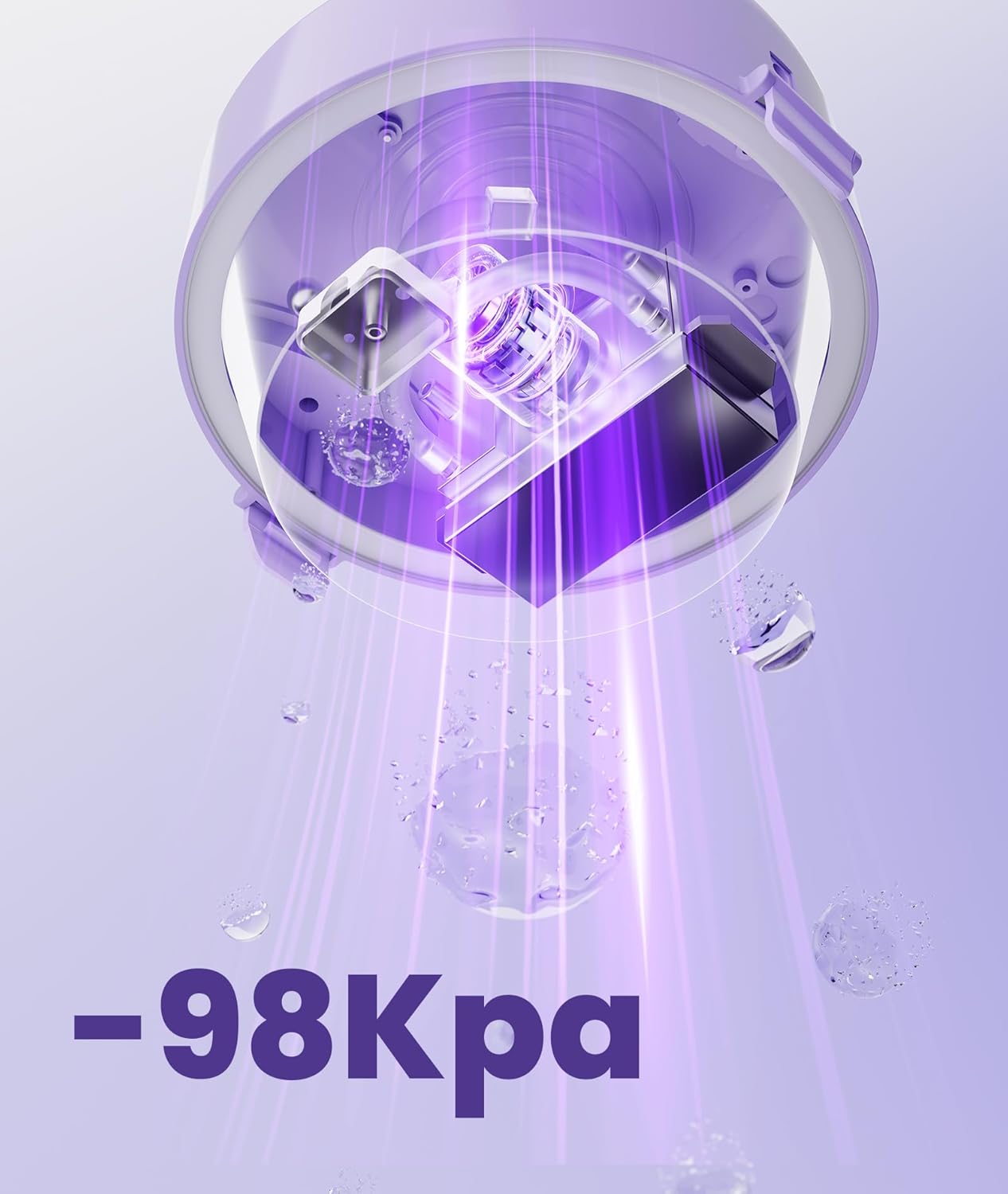 EENOUR Resin Bubble Remover, Removes 99% of Air Bubbles in 5 Minutes, 98kPa Vacuum Chamber with Digital Display, Big Capacity bubble remover for Epoxy Molds Casting, UV Resin, Silicone, Jewelry Making