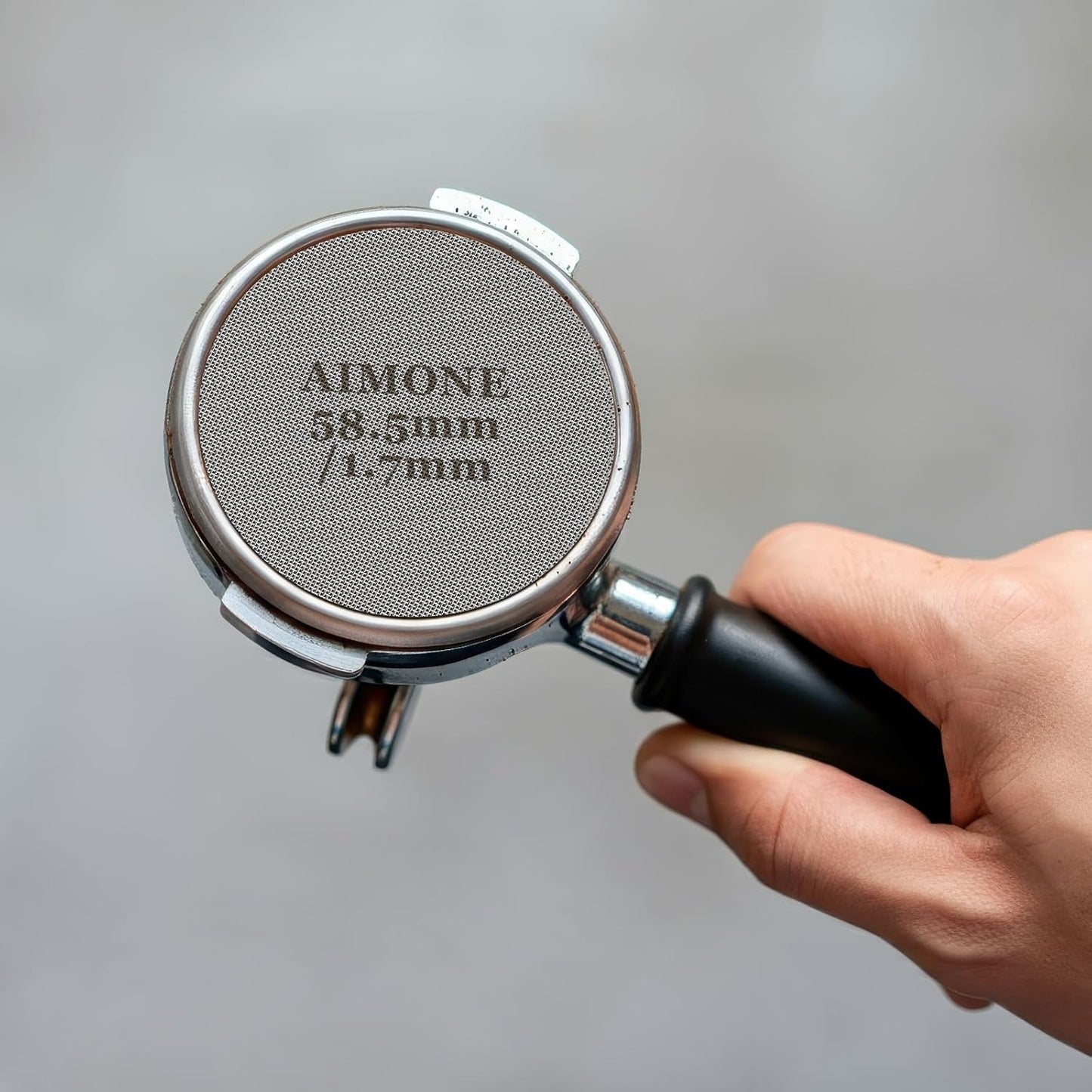 Espresso Puck Screen - Lower Shower Screen Compatible With Espresso Portafilter Filter Basket, Reusable1.7mm Thickness,150μm, 316 Stainless Steel (1, 58.5MM)