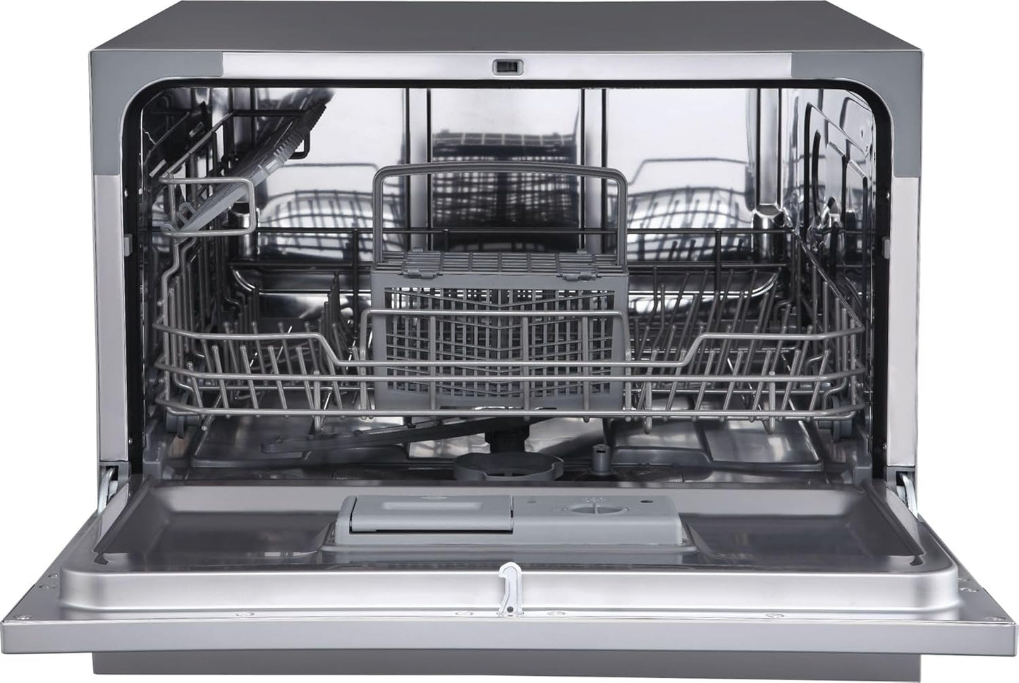 EdgeStar DWP63 21-5/8 Inch Wide 6 Place Setting Countertop Dishwasher - Silver
