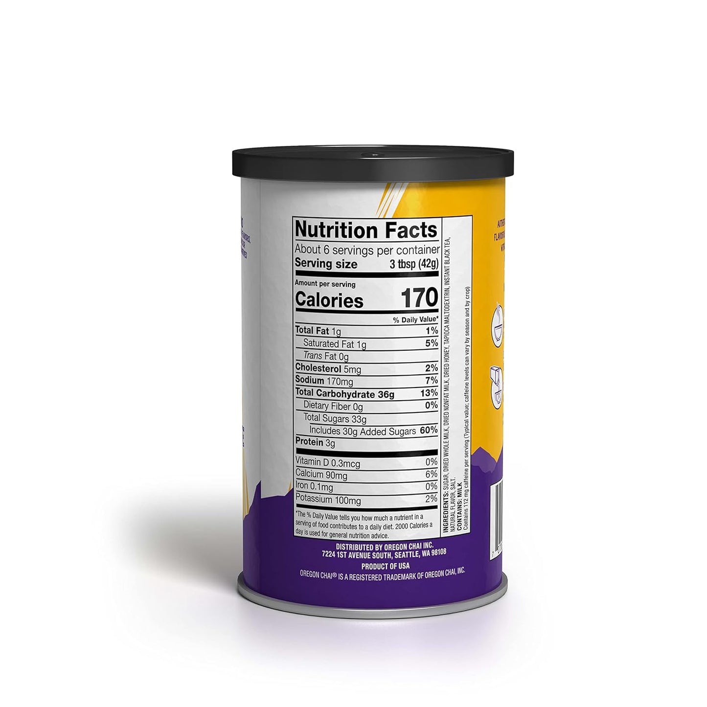 Oregon Chai Original Dry Chai Latte Mix, 10 Ounces (Pack of 1), Packaging may vary