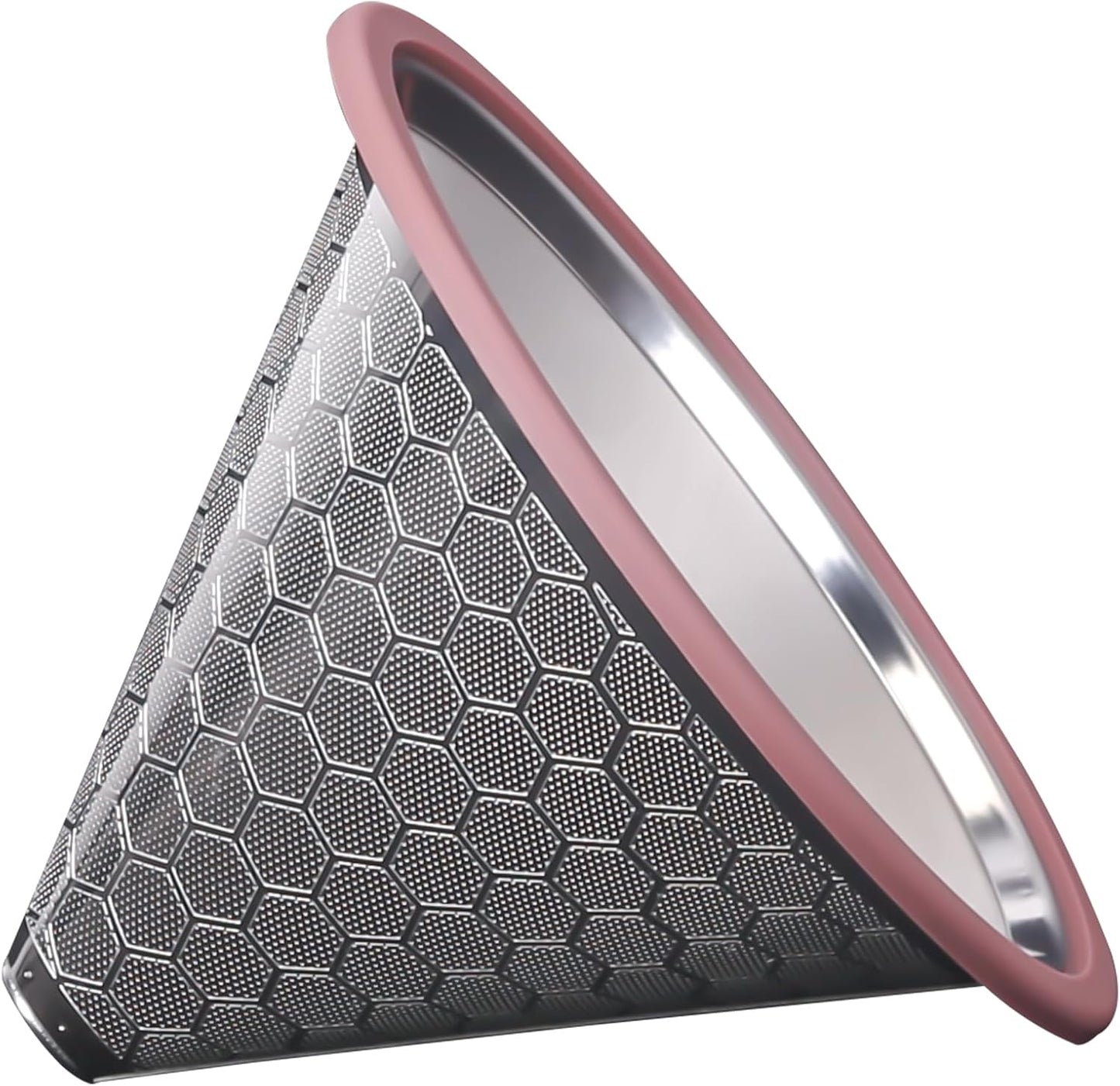 Compatible for Hario V60 & Chemex Pour Over Coffee Filters -MISETTO Reusable Stainless Steel - Best Coffee Maker and Bar Accessories