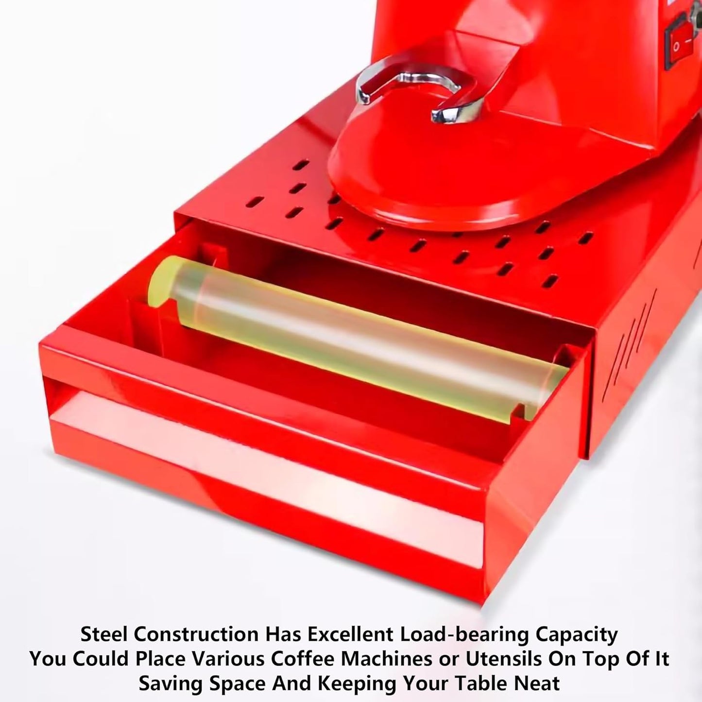 Coffee Knock Box Large Size Espresso Knocker Coffee Grounds Knock Drawer