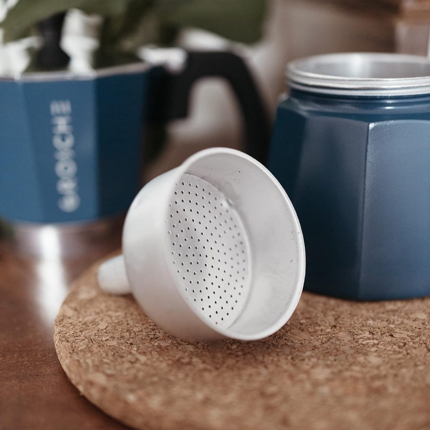 GROSCHE | Milano Moka Pot Funnel Replacement | (6 Cup) Funnel Filter | Espresso Maker | Filter Basket for Stovetop Espresso Makers | Coffee Maker