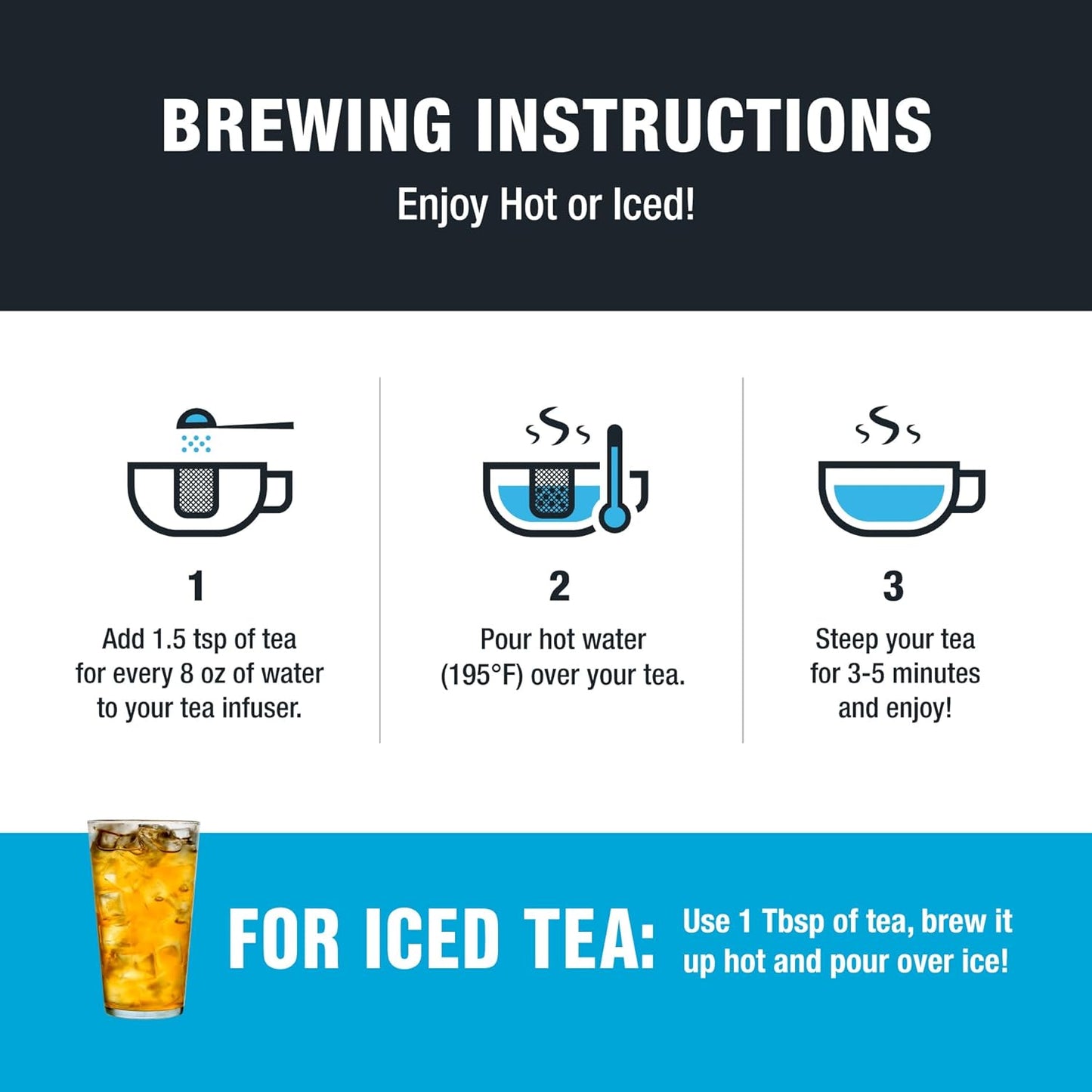 Tiesta Tea - Royal Breakfast, Loose Leaf, Classic English Black Tea, Premium High Caffeine Hot & Iced, Brews up to 200 Cups, 16oz Resealable Bulk Pouch