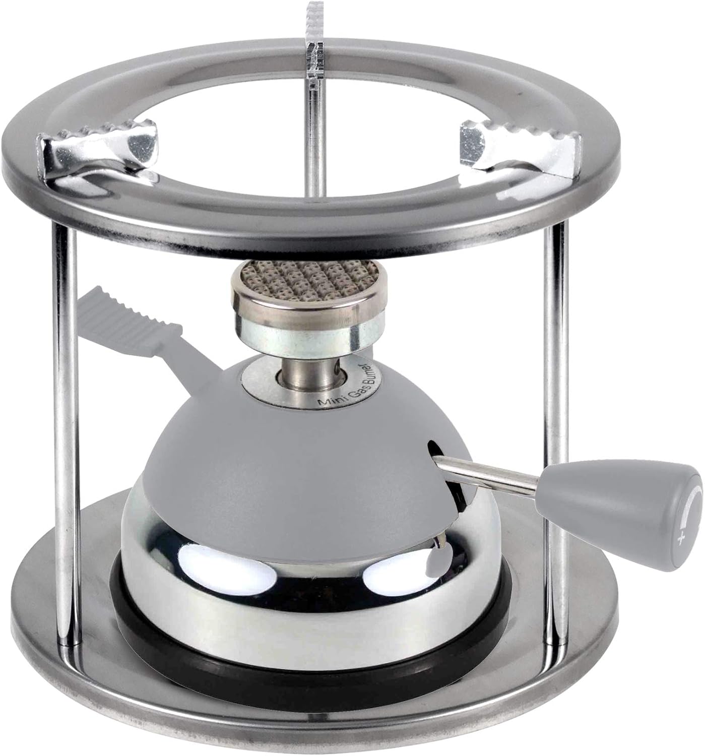 BLUEFIRE Butane Mini Burner for Tabletop Coffee Siphon Syphon/w Furnace Stand and Assembly Rack Ceramic Windproof Torch Head Portable Cooking Stove Espresso Maker Chafing Soup Tureens Fondue