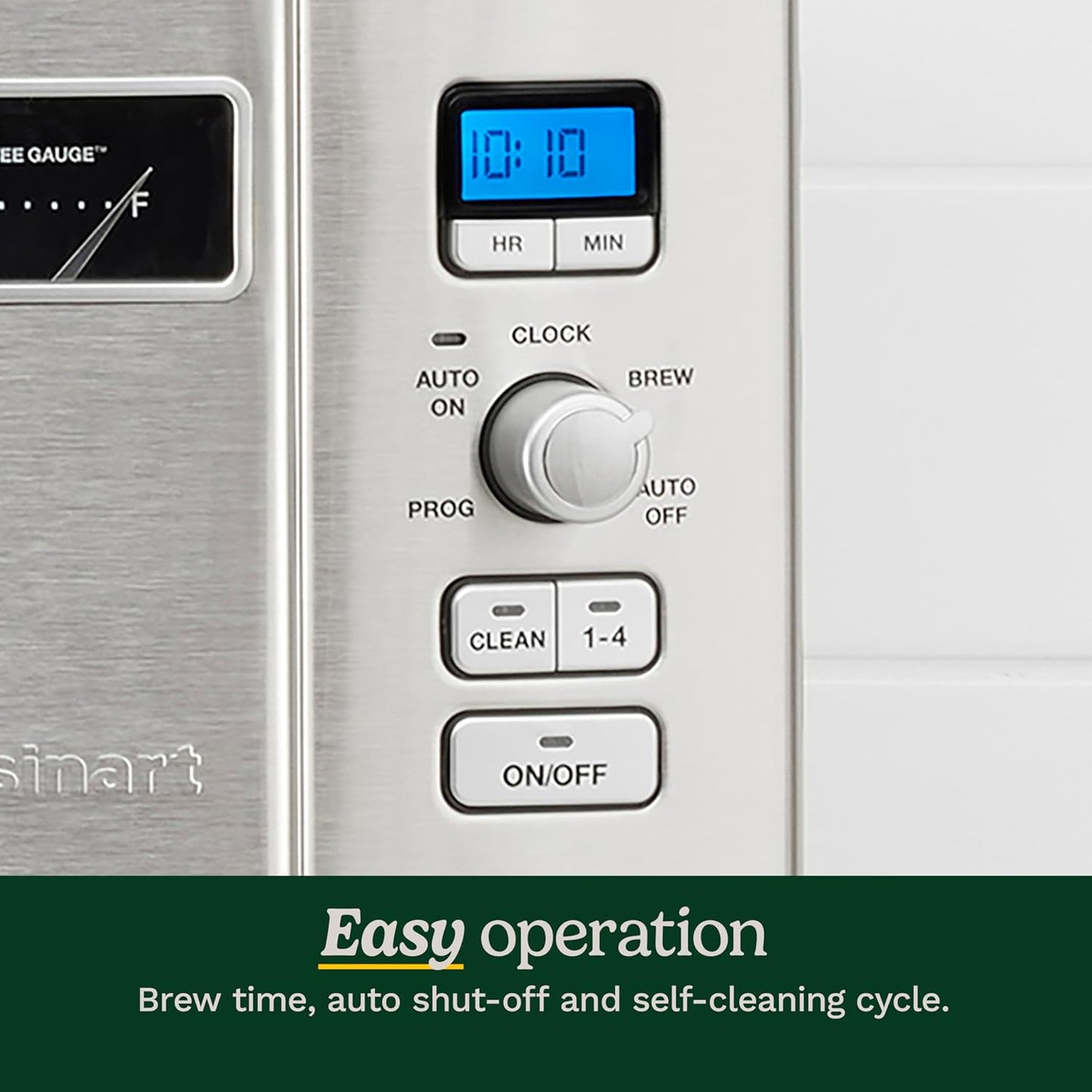 Cuisinart Coffee Maker, 12 Cup Programmable Drip, DCC-3000P1, Black