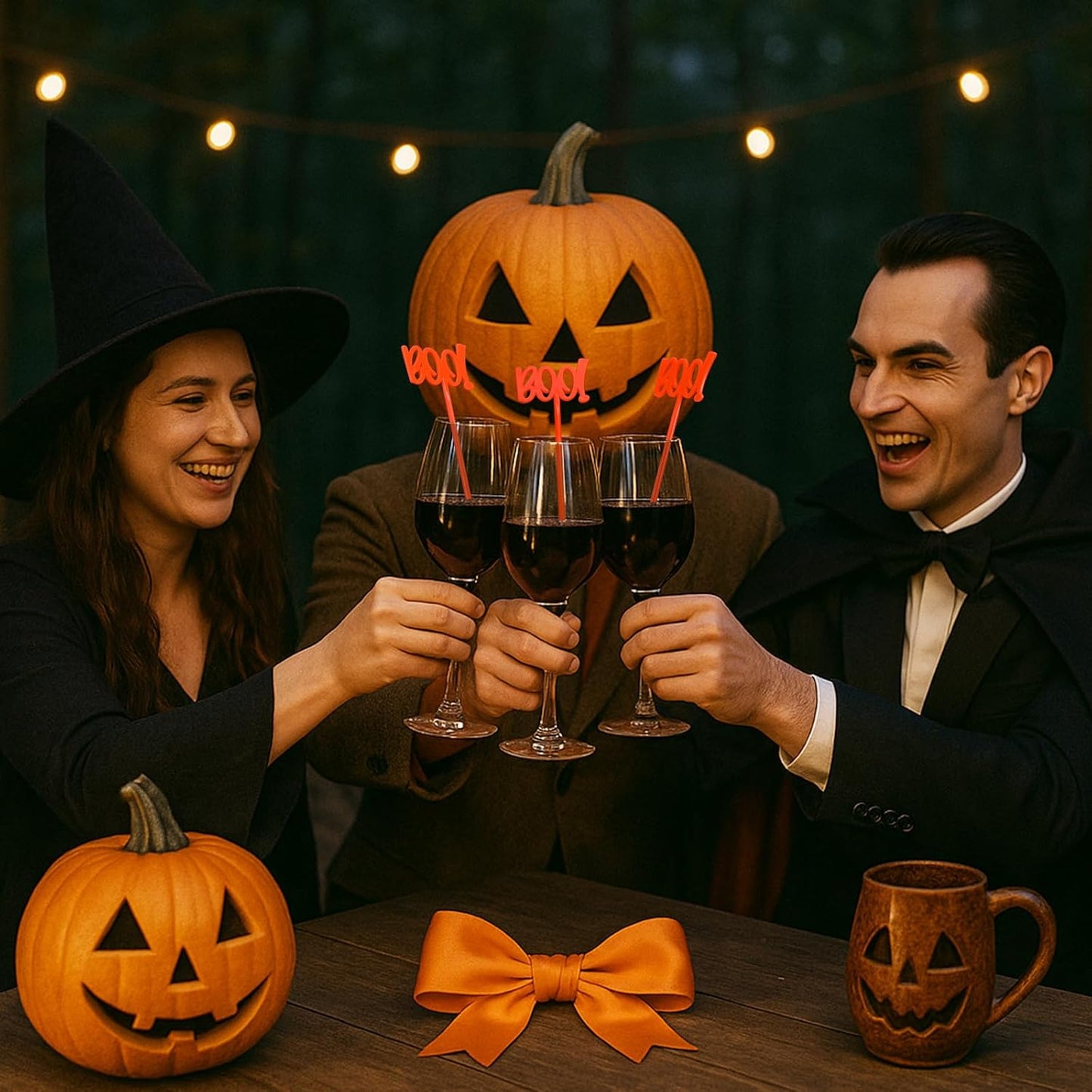 30 Pcs Halloween Swizzle Sticks Plastic Coffee and Cocktail Stirrers Fall Thanksgiving Drink Stirrers Cocktail Mixers for Halloween Fall Autumn Party Tea Coffee Bar Decoration(Boo)