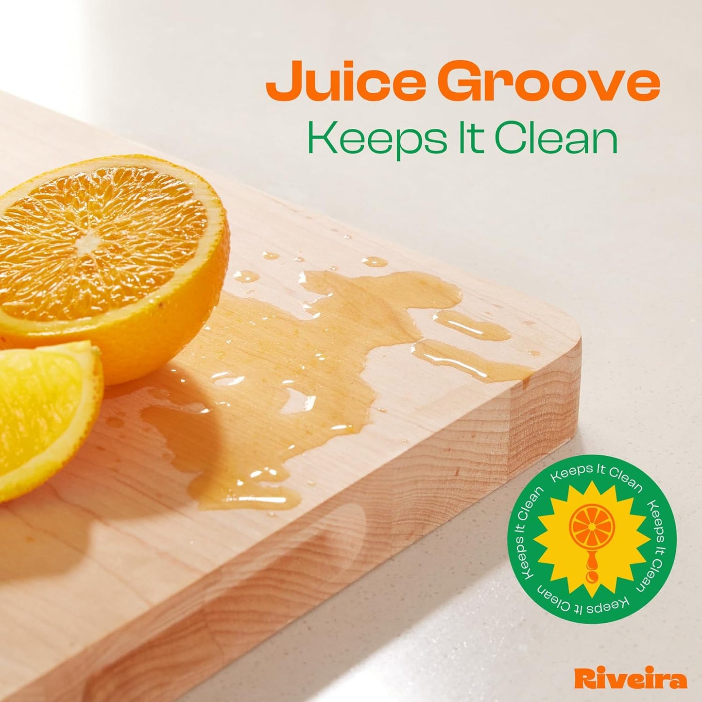 Riveira Maple Wood Cutting Board – Versatile and Durable: Set Of 3 Pcs Rectangular Wooden Cutting Board – Natural Wooden Cutting Boards For Kitchen – Complete Maple Wooden Chopping Board