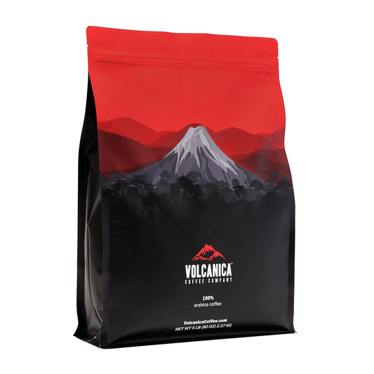 Colombian Supremo Decaf Coffee, Whole Bean, Swiss Water Processed, Fair Trade, Fresh Roasted, 5 lbs