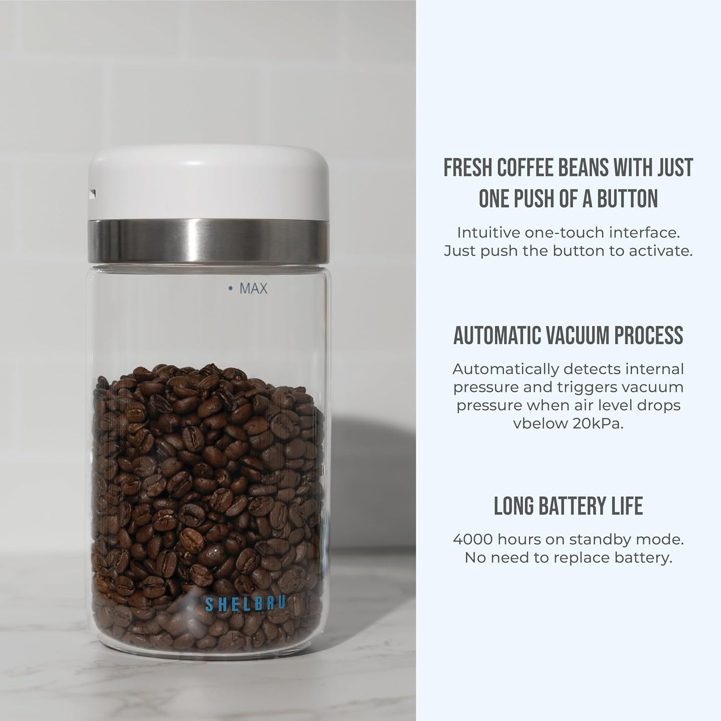 The Complete System – Cold Brew Coffee Kit with Smart Bean Canister, Stainless Steel Sifter & 500ml Dual-Filter Brewer/Carafe – Store, Sift, Brew & Serve Smooth Cold Brew at Home