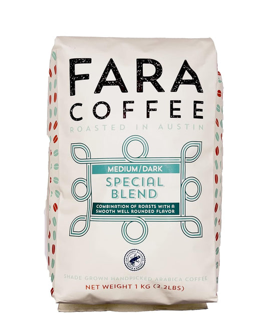 Fara Coffee, Whole Bean (Special Blend (Medium/Dark), 2.2 Lb)