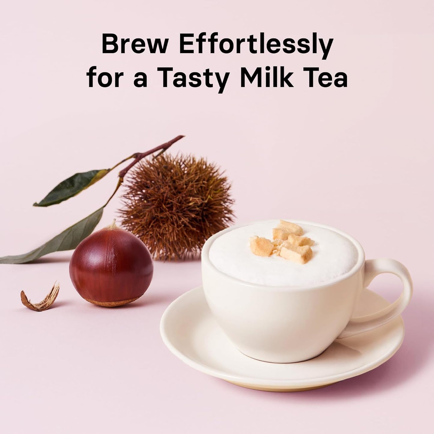 Osulloc Marron Glacé Black Tea, Roasted Chestnut Flavored, Sweet & Elegant Black Tea, Premium Tea Bags from Jeju Island, 20 count, 1.41oz