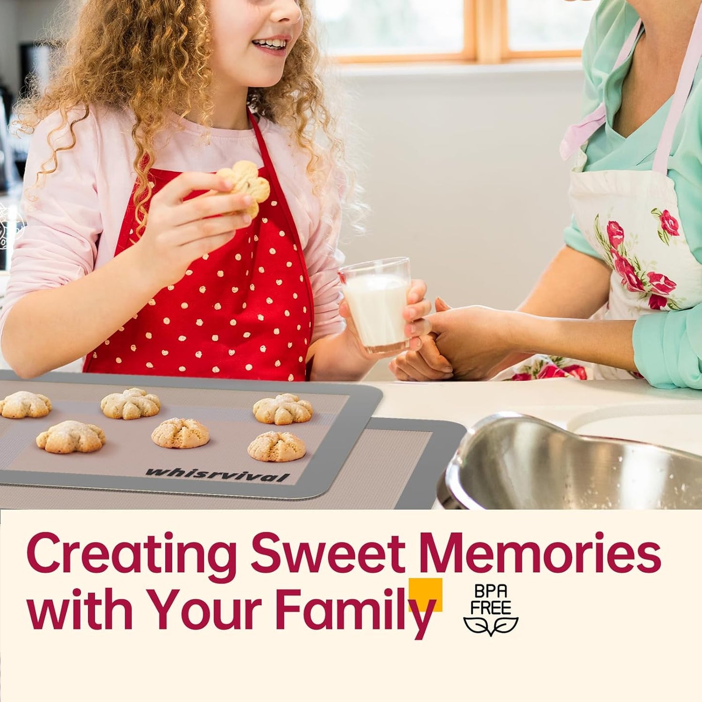 4 Pack Silicone Baking Mat, Non-Stick Silicone Baking Sheet, Food Safe, 480℉ Heat Resistant, 2 Half & 2 Quarter (Grey)