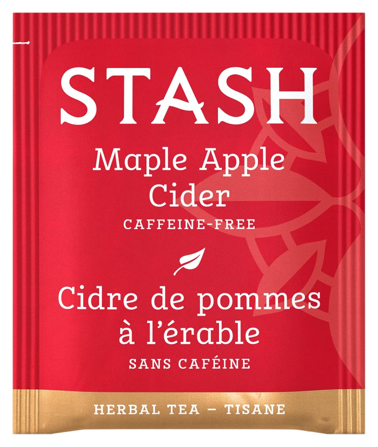 Stash Tea Maple Apple Cider Herbal Tea - Naturally Caffeine Free, Non-GMO Project Verified Premium Tea with No Artificial Ingredients, 18 Count (Pack of 6) - 108 Bags Total