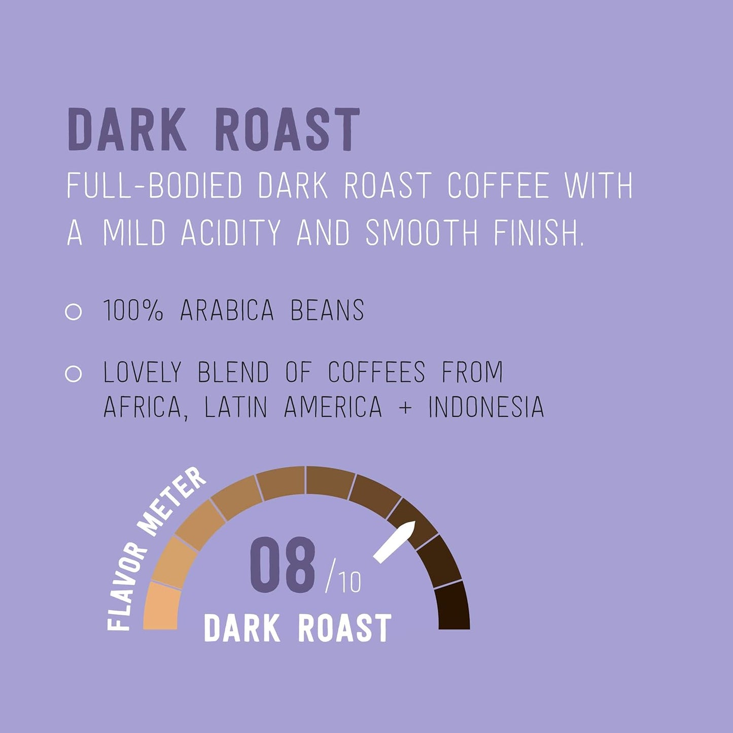 Amazon Brand - Happy Belly Dark Roast Coffee Pods, Compatible with Keurig 2.0 K-Cup Brewers, 24 Count