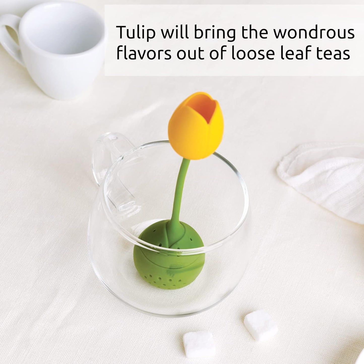 OTOTO Cute Tea Infuser - Loose Leaf Tea Steeper, Tea Accessories, Tea Diffusers, Tea Infuser for Loose Leaf Tea, Tea Strainers, Tea Gift Set, Kitchen Gifts, Cooking Gadgets