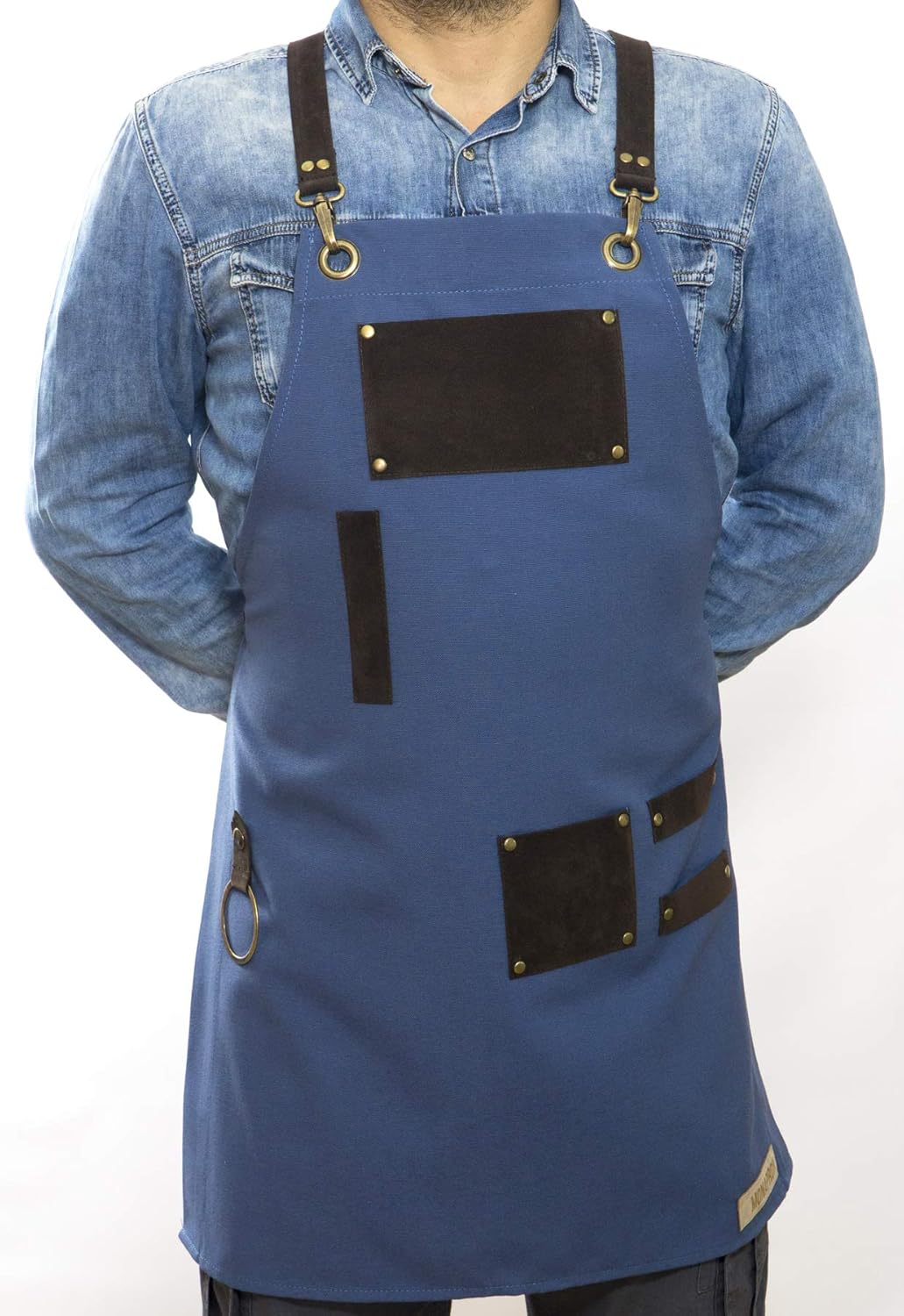 Men and Women Apron for Kitchen, Gardening, Artist, Chef, Work | Canvas, Waterproof, Adjustable Straps Unisex