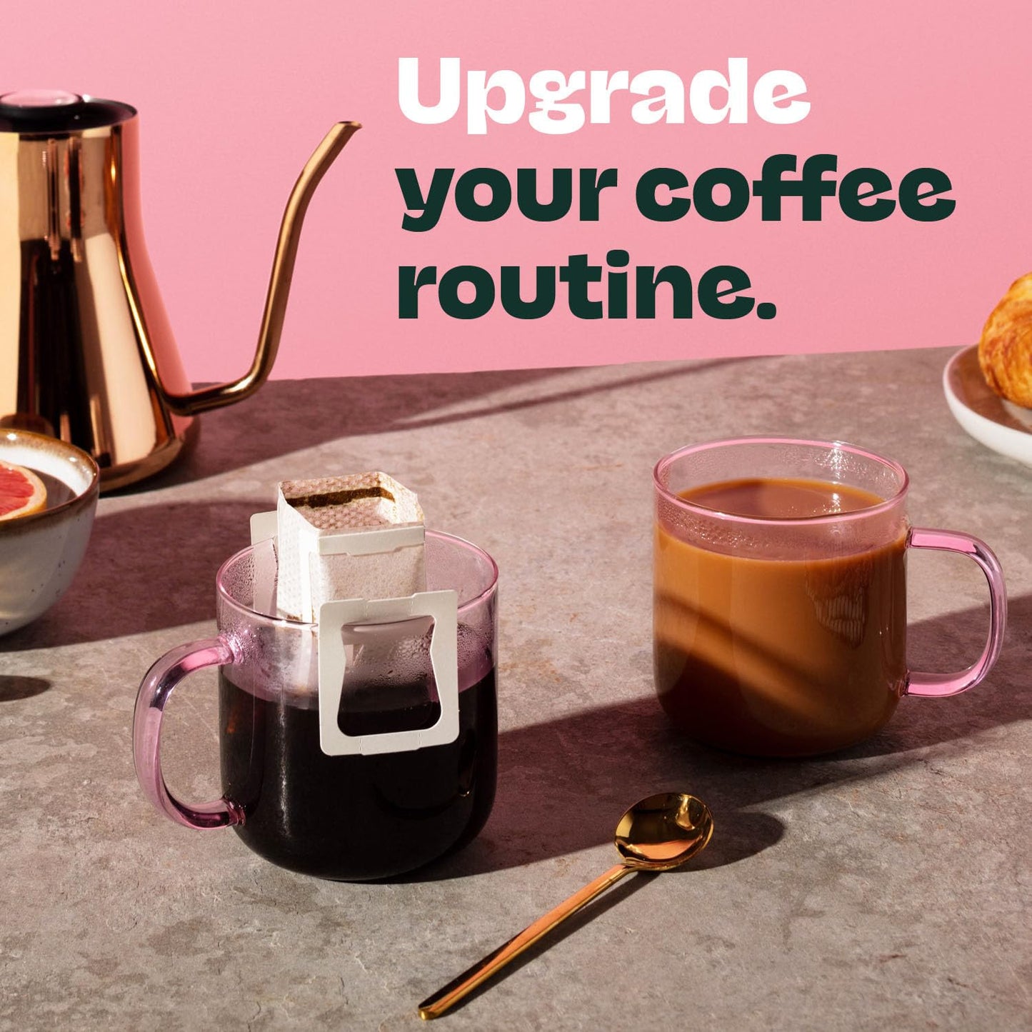 Copper Cow Premium Pour Over Single-Serve Vietnamese Coffee | Classic Black, Churro | Dark Roast | Includes 16 Coffees