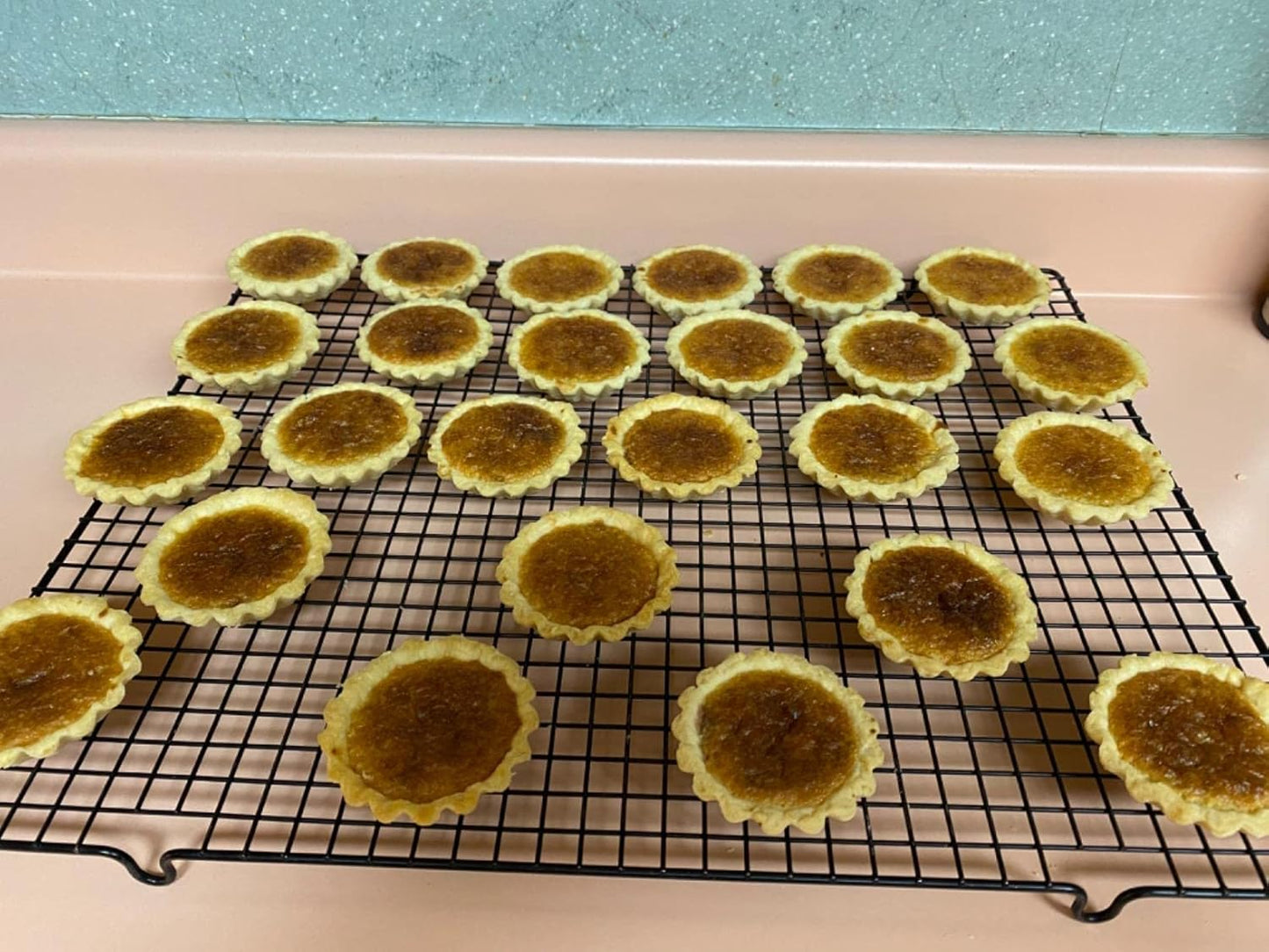 Egg Tart Molds 12PCS Tart Pan 2.6inch, Mini Carbon Steel Non Stick Tart Pans, Tart Molds For Baking (2.6 inch)