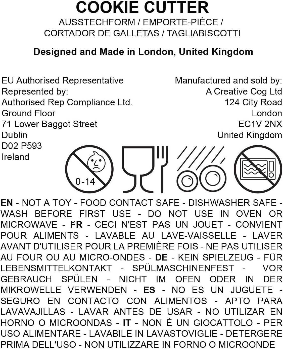 BAKERLOGY Apple Cookie Cutter - Detailed Biscuit Cutter Design for Baking and Crafts, ideal on fondant, dough, clay
