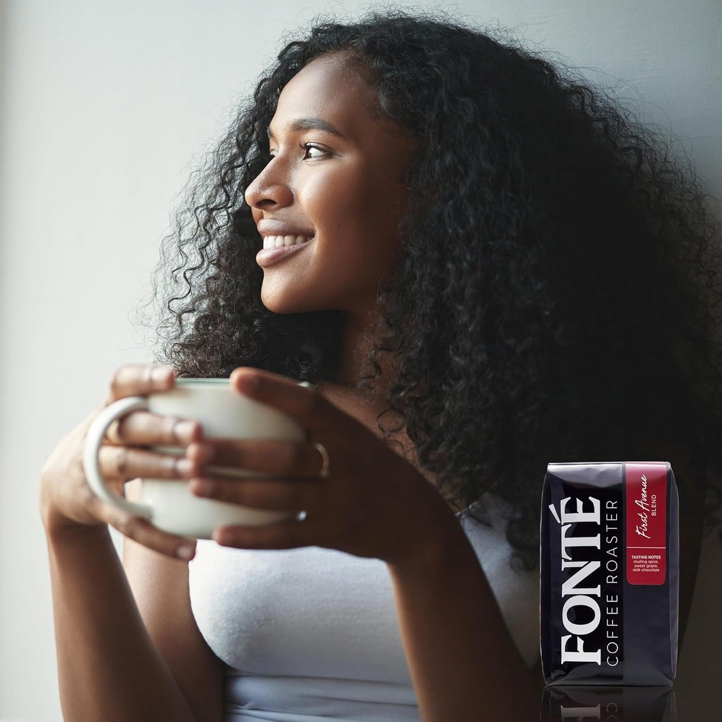 Fonte Coffee Roaster - Home Espresso Coffee - Medium-Dark Fresh Roast - Roasted in Seattle - Single Origin - Bright Lemon, Earthy Peat, Bittersweet Chocolate - 12 oz - First Avenue