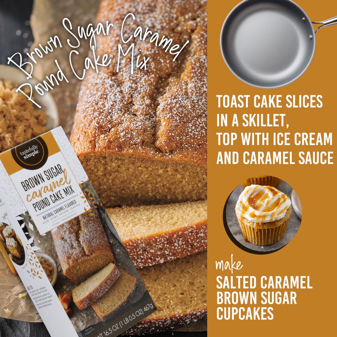 Brown Sugar Caramel Pound Cake Mix