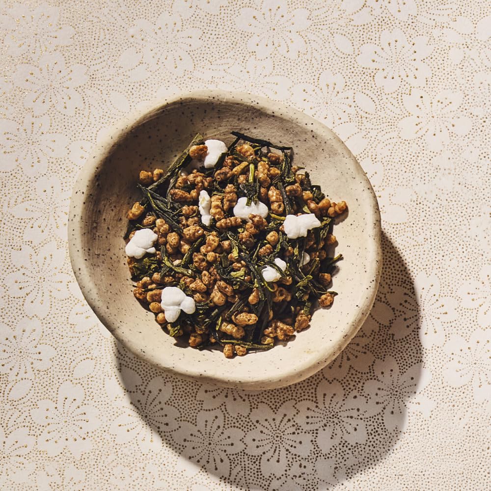 Palais des Thés - Genmaicha Yama - Japanese Green Tea & Roasted Rice - 4.6oz Loose Leaf Metal Gift Tin