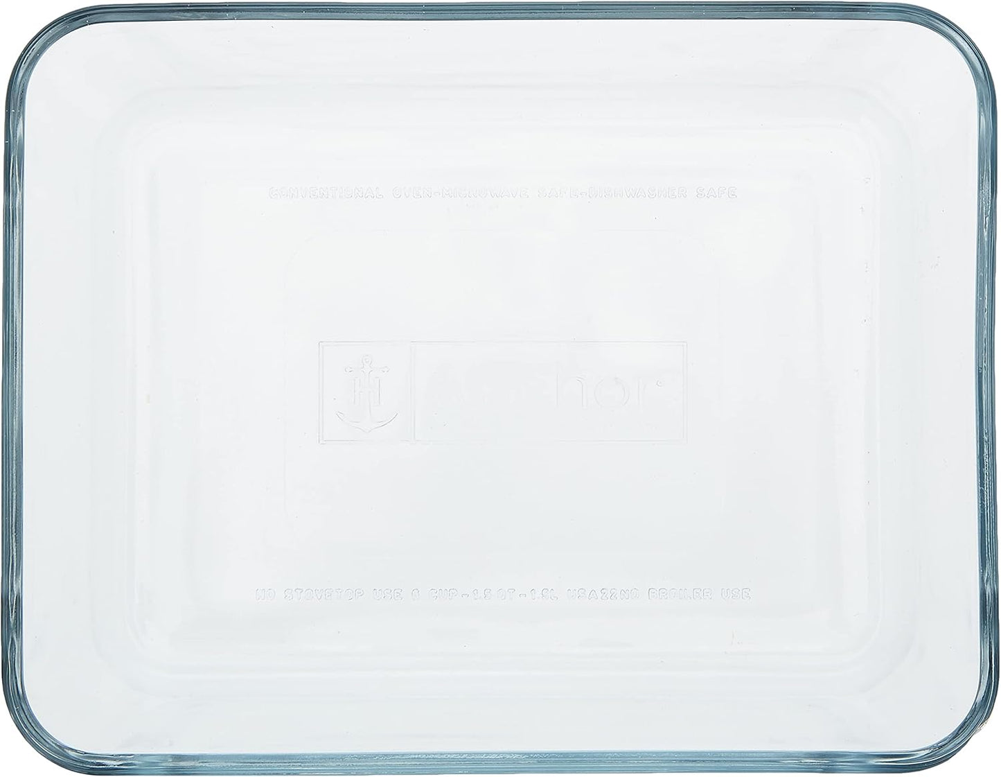 Anchor Hocking TrueSeal Glass Food Storage Container with Lid, Cherry, 6 Cup -