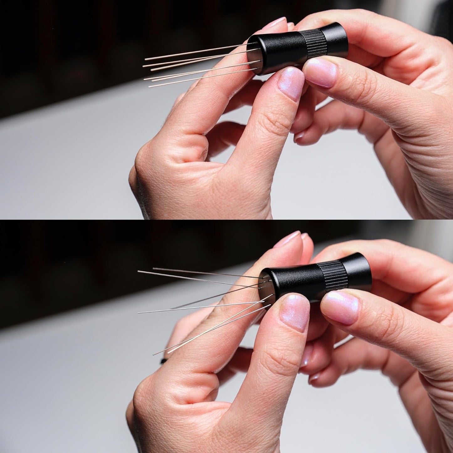 54mm Breville Espresso Machine Accessories Tamper Set Must Have Tools Kit/Bottomless Portafilter,54mm Calibrated Espresso Tamper, WDT, Espresso Distribution Tool 4pcs