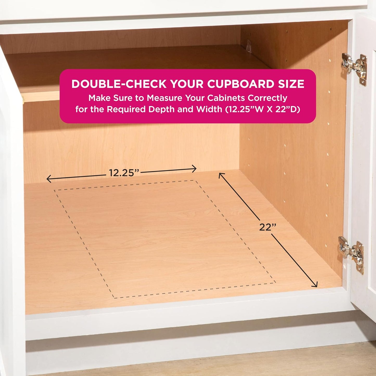 HOLDN’ STORAGE Heavy-Duty Premium Collection Pull Out Cabinet Organizer, Cabinet Drawer Slide Outs, Lifetime Limited Warranty - Basket Size 11" W x 21" D x 5" H, Anti-Rust Chrome Finish