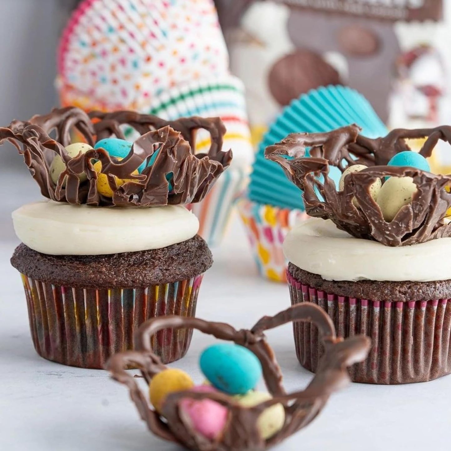 Wilton Gold Premium Non-Stick Warp-Resistant Bakeware, Made without PFAs, Muffin Pan, 12-cup, 10.5 x 15 x 1.4 in, Packaging May Vary