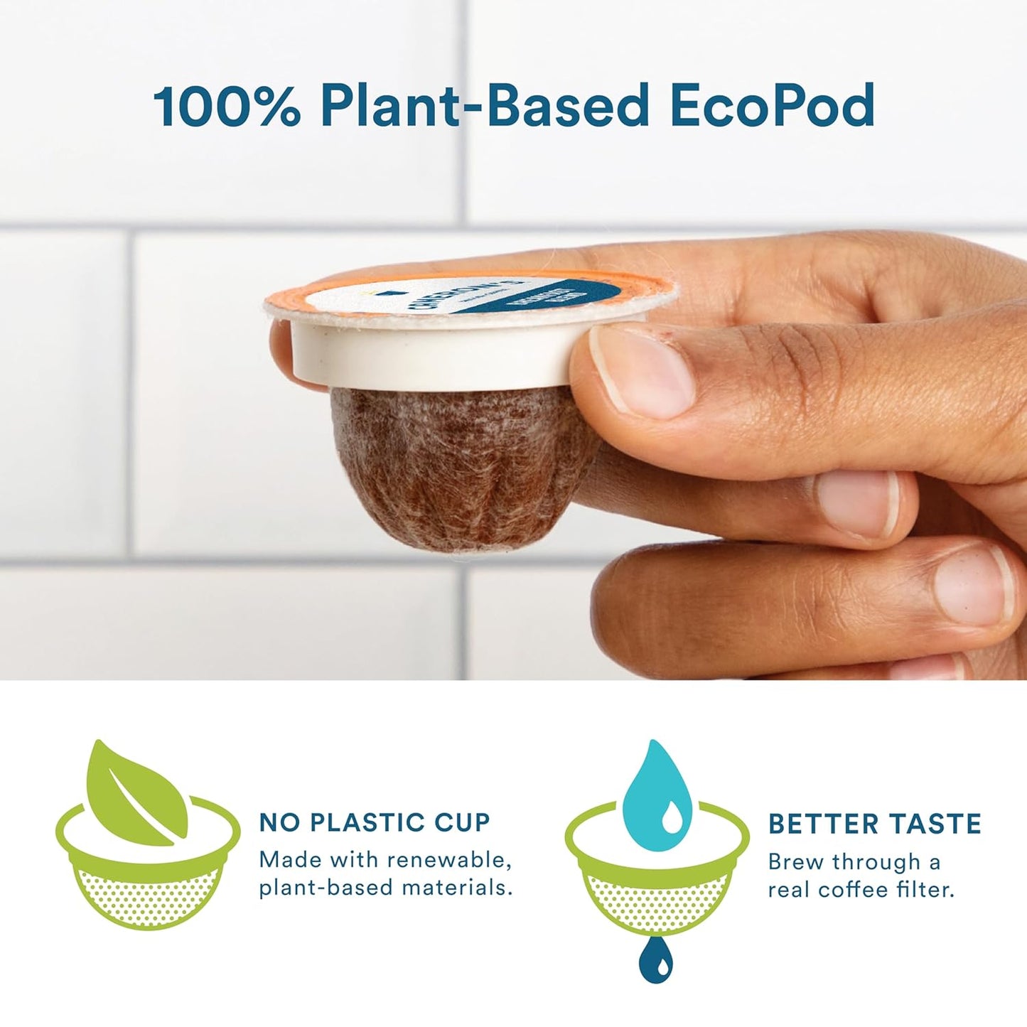 Cameron's Coffee Single Serve Pods, Flavored, Chocolate Caramel Brownie, 12 Count (Pack of 6)