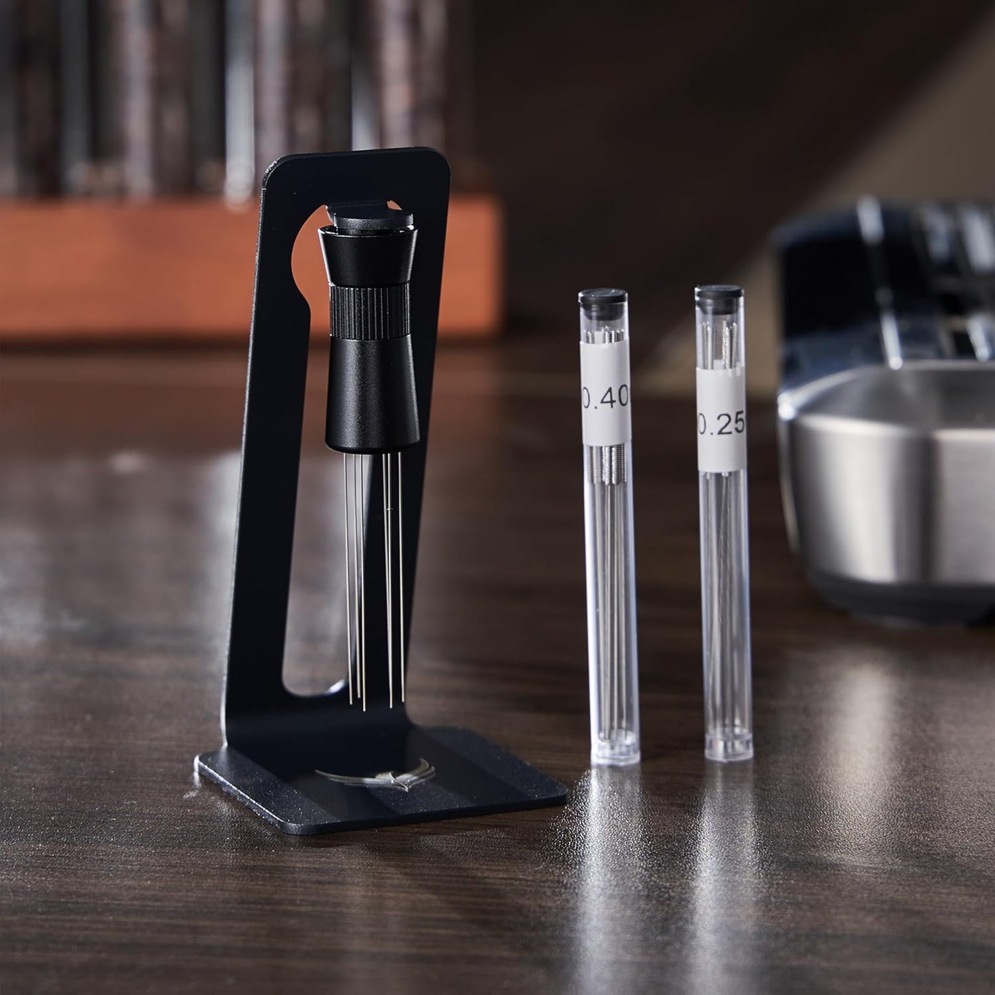 54mm Breville Espresso Accessories Kit – Calibrated Tamper, Knock Box Tamping Station, Coffee Distribution Tool, WDT Puck Prep Device & Digital Espresso Scale