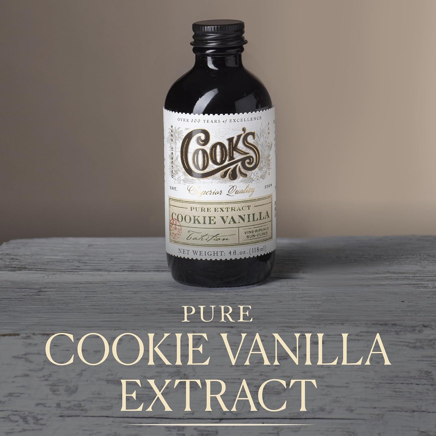 Cook's, Choice Premium Quality Pure Cookie Vanilla Extract, 8 oz