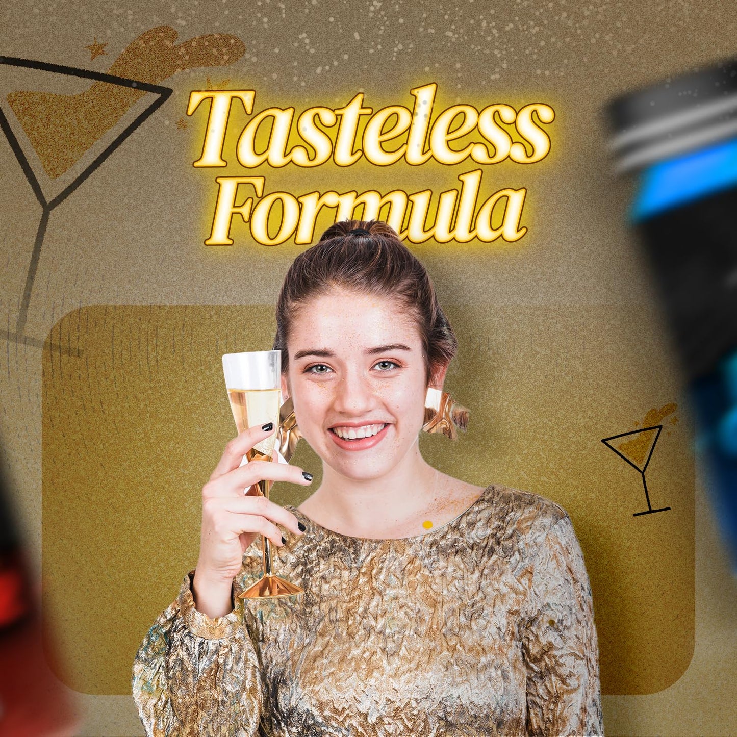 BeePoint Blue Edible Glitter for Drinks 15g - Food Grade, Vibrant Color Shimmer Powdered Dust for Drinks, Cocktails, Cake Decorating, Baking, Chocolates, Candy, Sweets, & Cookies - Vegan & Gluten Free