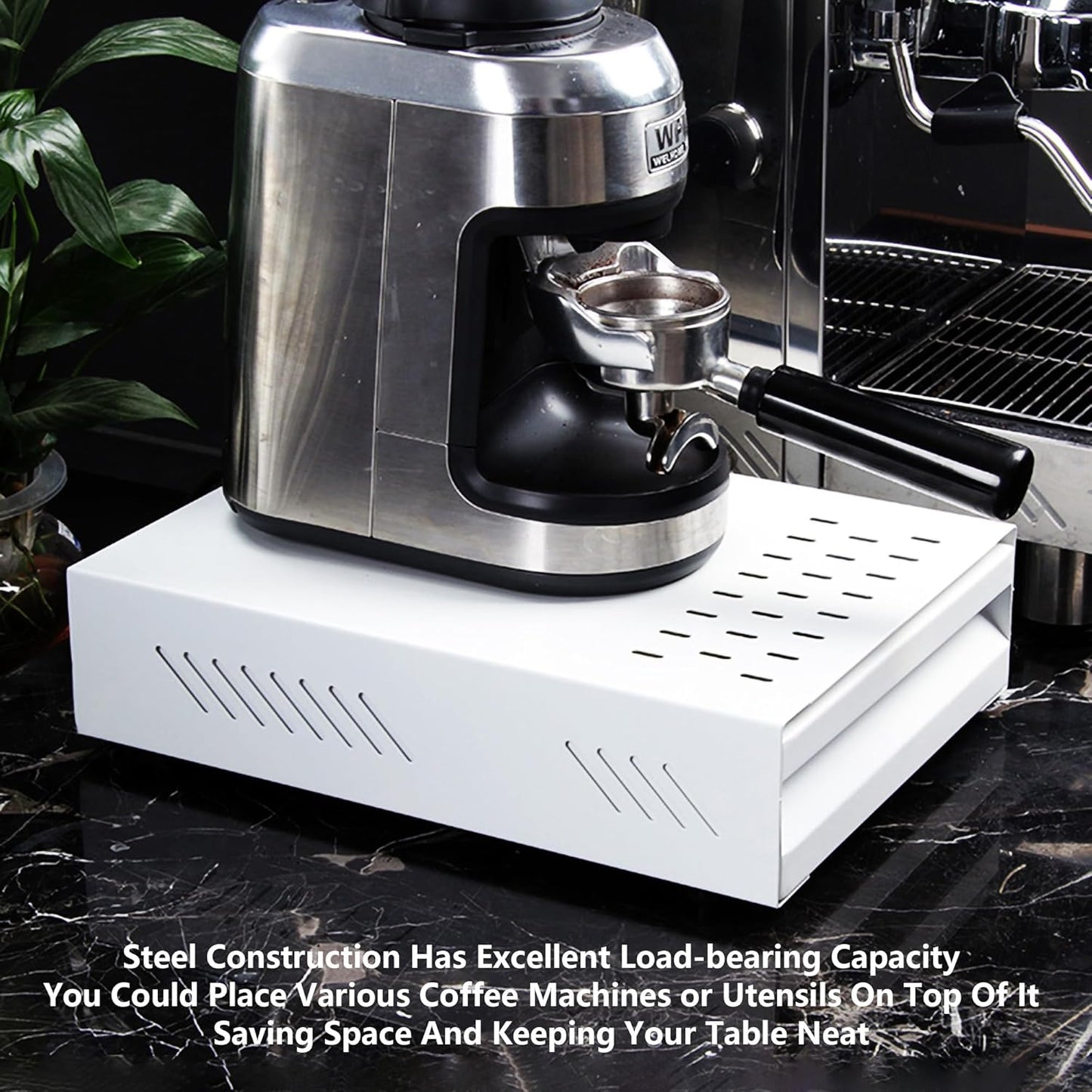 Coffee Knock Box Large Size Espresso Knocker Coffee Grounds Knock Drawer