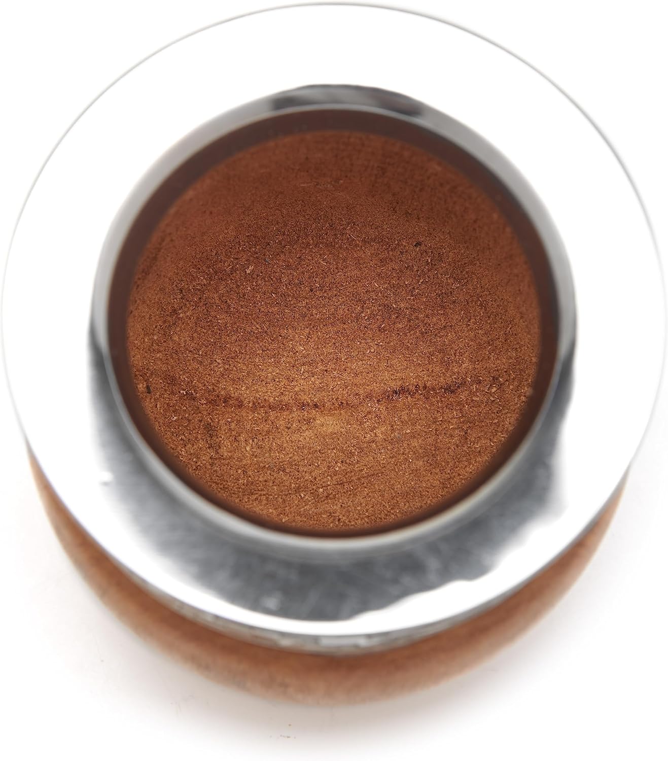 BALIBETOV Selected Collection - Yerba Mate Gourd (Mate Cup) - Premium Mate Gourd With German Silver Rim - Includes Stainless Steel Bombilla and Cleaning Brush. (The Camionero Carob Gourd)