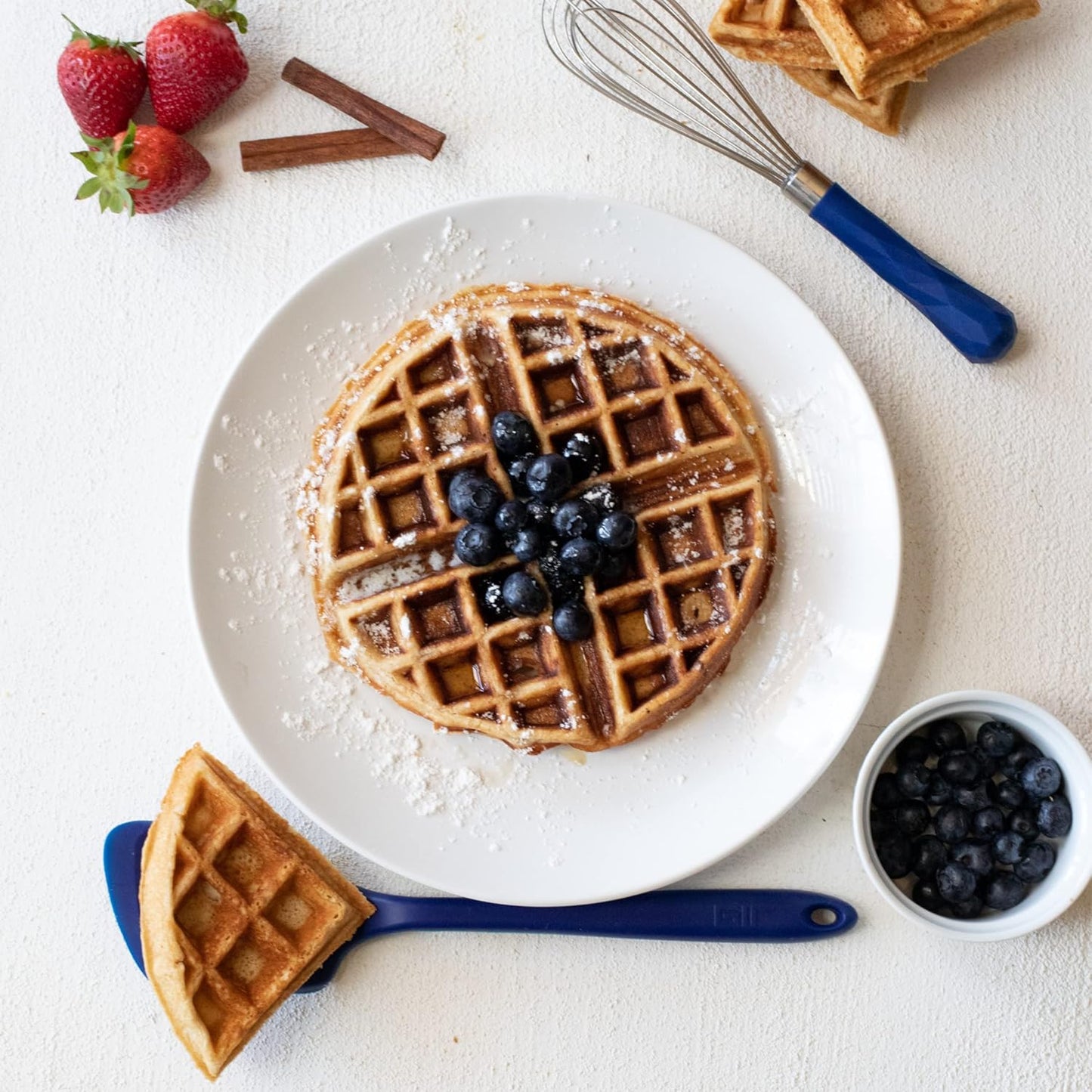 GIR: Get It Right Silicone Turner Spatula - 13-Inch Studio - Heat Resistant To 425°F & Fiberglass Core - Ergonomic & Nonplastic Non-Scratch Design - Dishwasher-Friendly Kitchen Tool