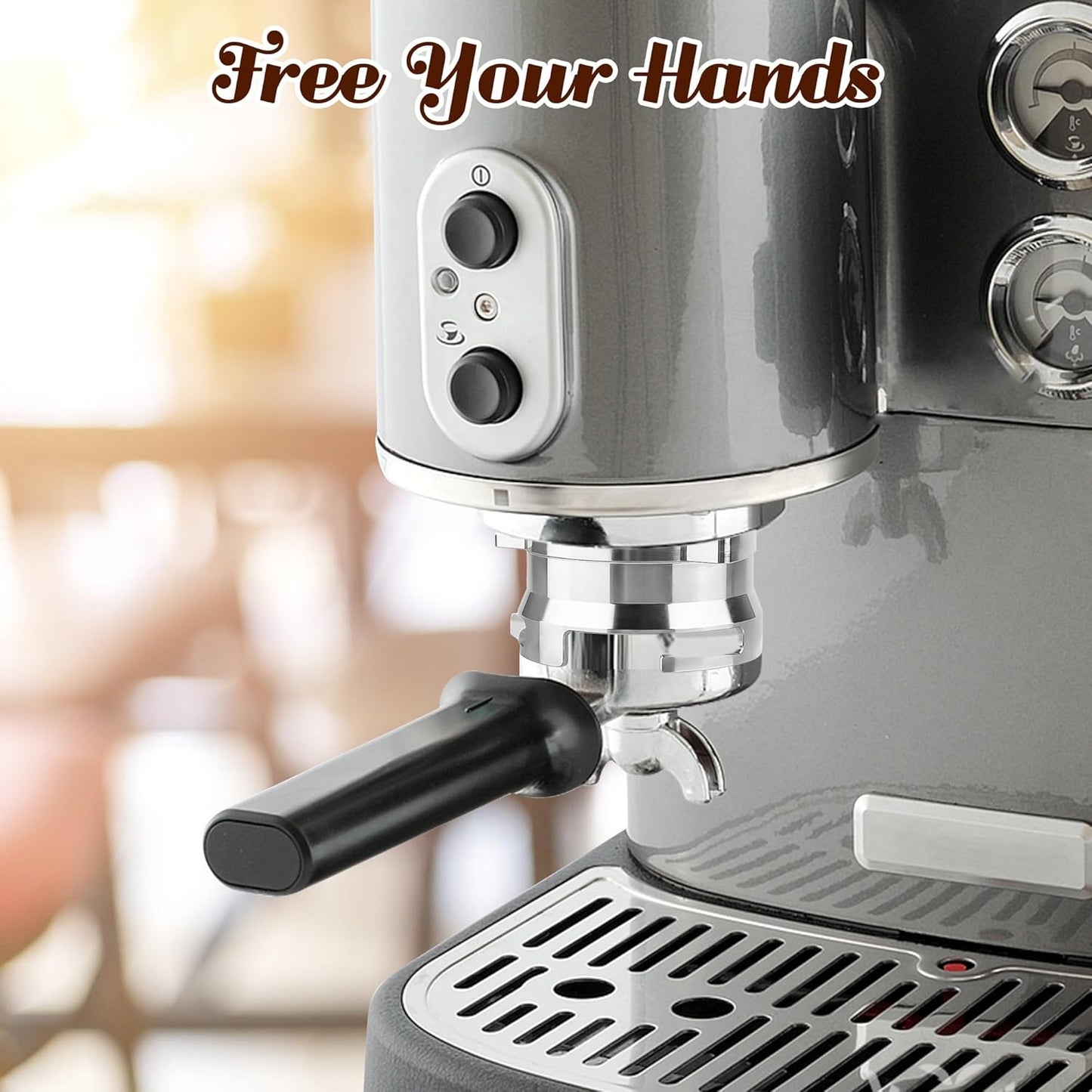 54 mm Dosing Funnel for Breville Barista Portafilters, Pletpet Stainless 54mm Dosing Funnel for Breville Espresso Grinder to Reduces The Mess