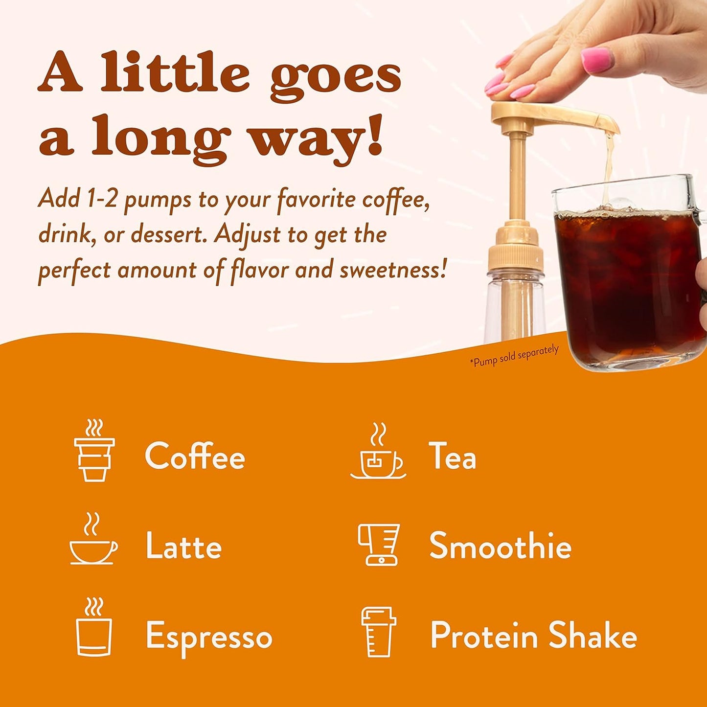 Jordan's Skinny Syrups Butter Toffee, Sugar Free Flavoring Syrup, 25.4 Fl Oz (Pack of 2)